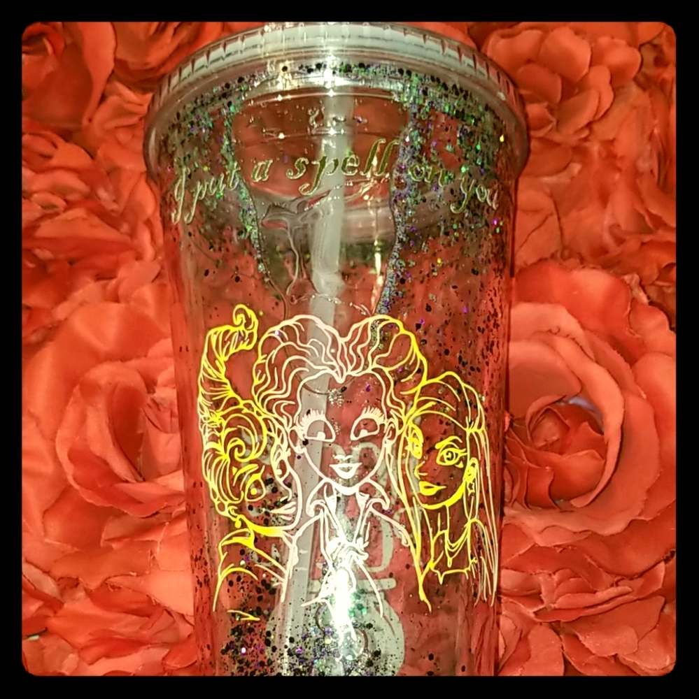 32oz Custom glitter globe tumbler